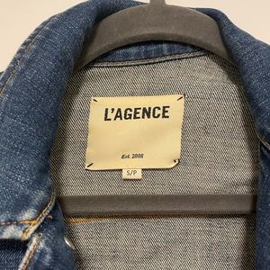 Lagence Midi Denim Dress